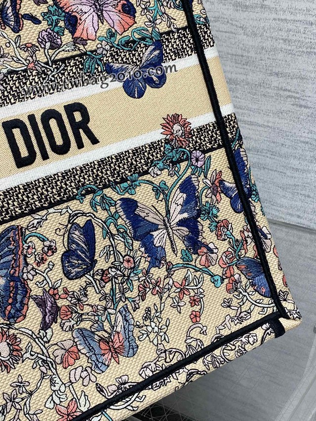 Dior专柜秋冬系列新款托特包迪奥高仿原单Tote包Around the world大号手提购物袋 djfk1706